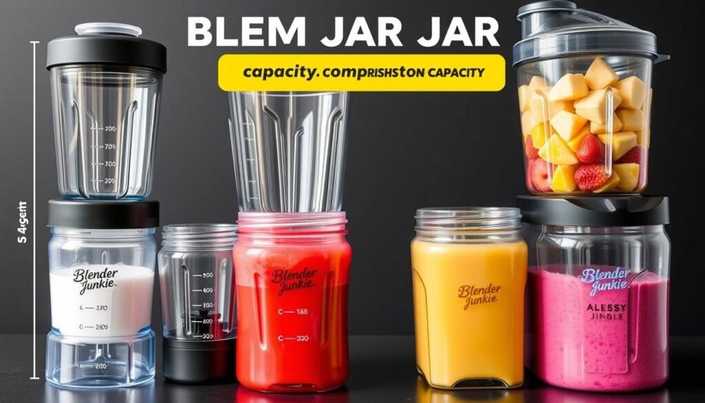 Blender jar capacity comparison