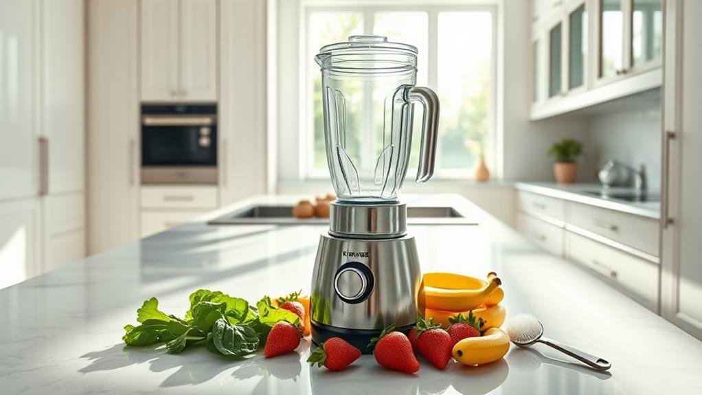 efficient blender cleaning features