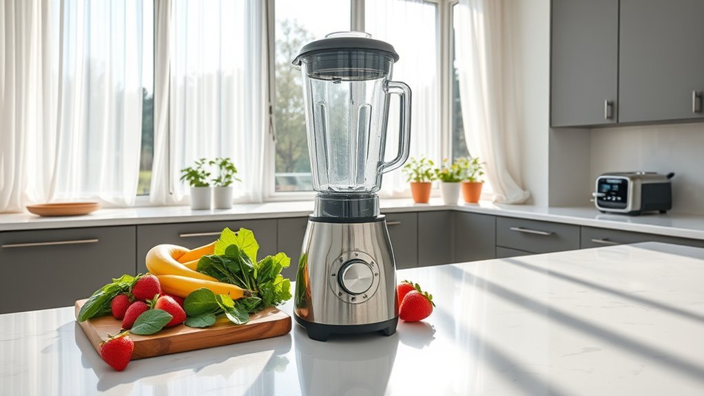 blender maintenance for quietness
