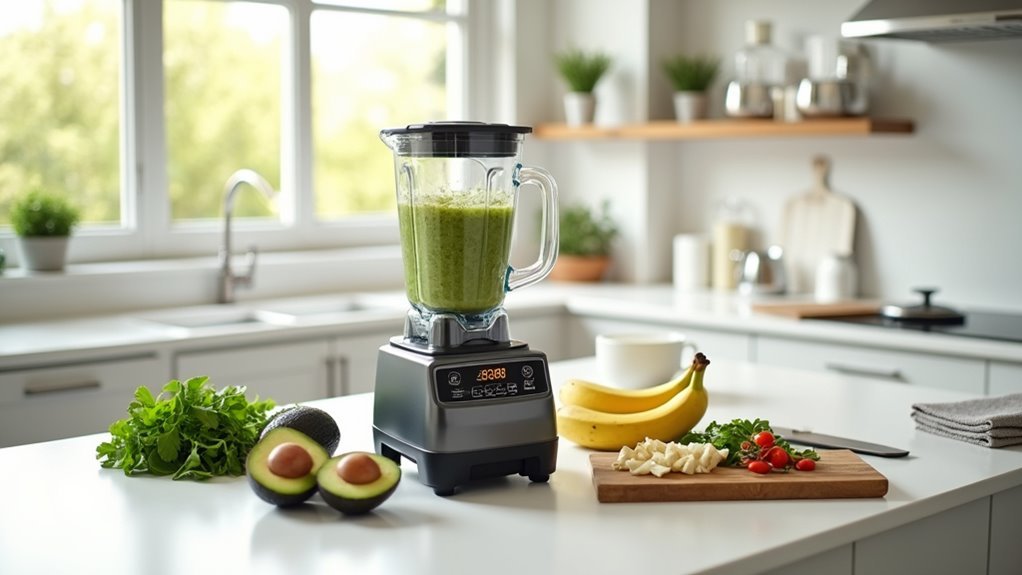 blender speed for puree