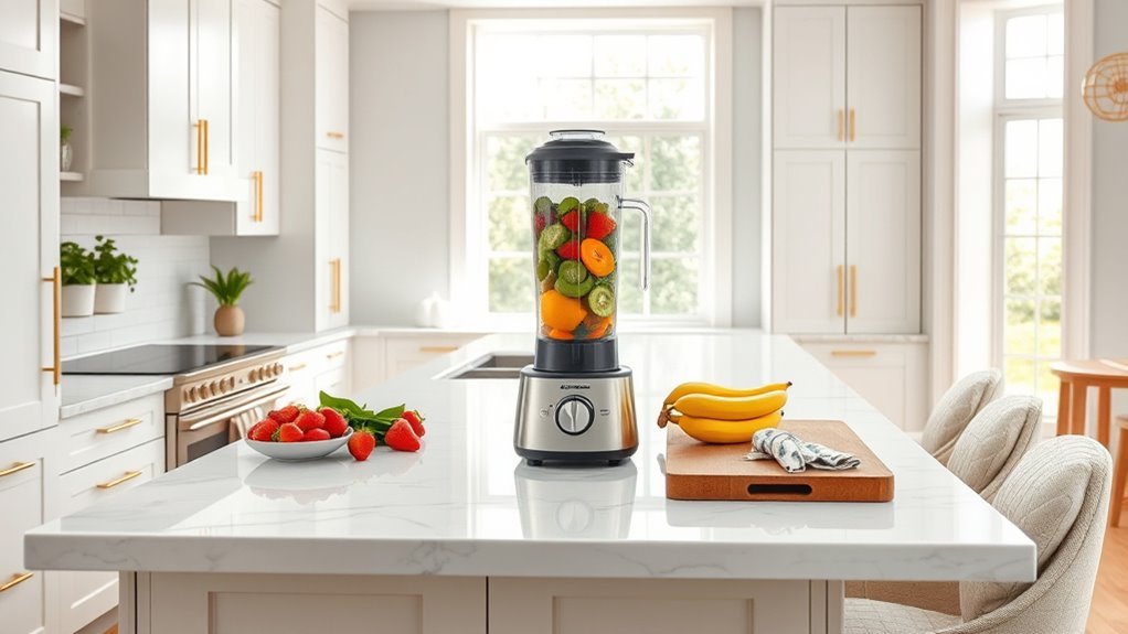 decibel levels affect blending