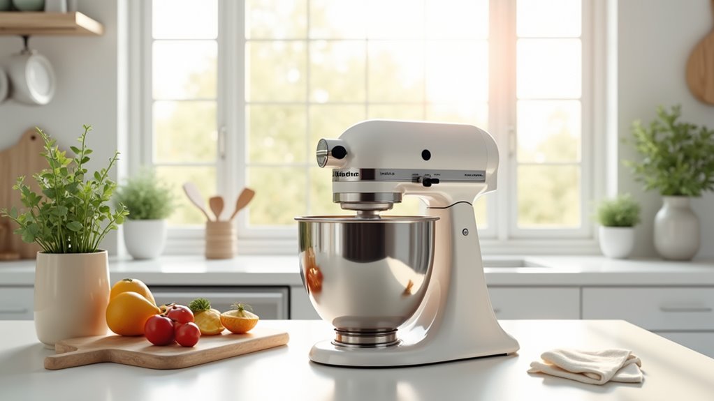 easy to clean mixer parts
