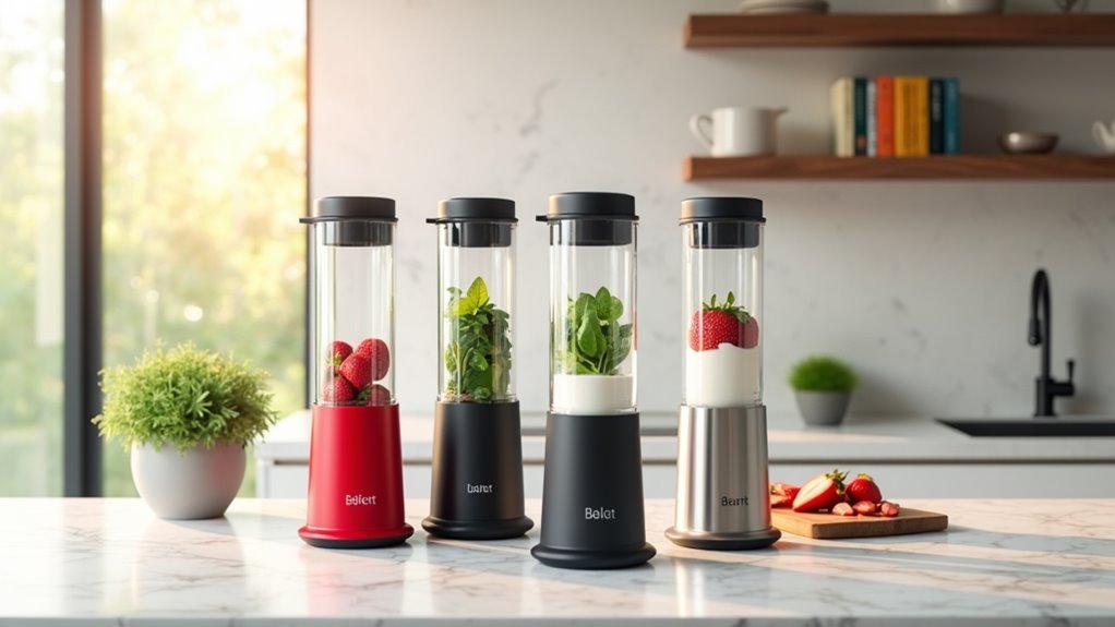 efficient removable blade blenders