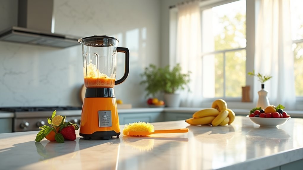 effortless high powered blender cleaning
