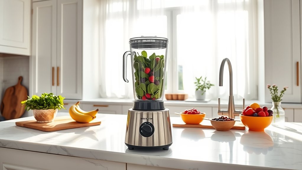 glass jars outperform plastic blending