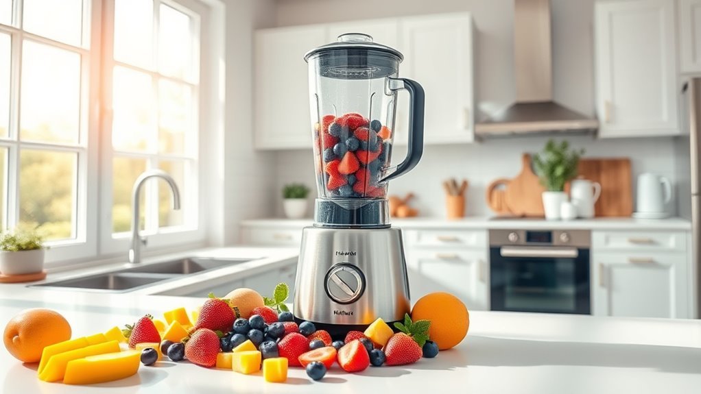 high wattage for blending
