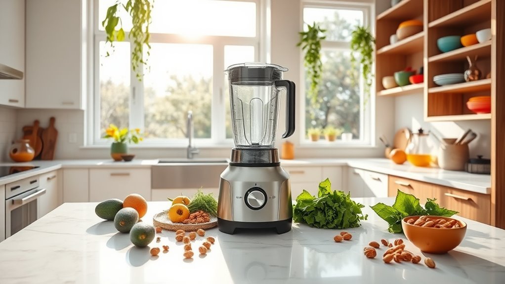 medium speed for blending