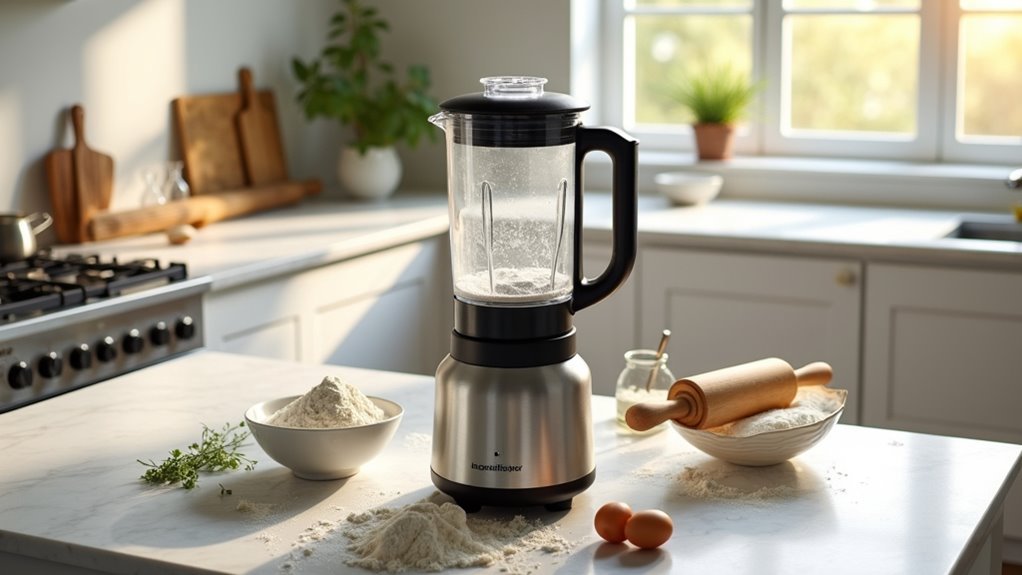 optimal blender power for dough