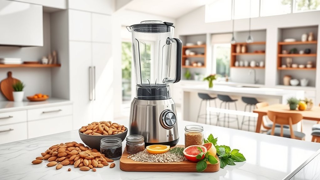 precise blending for nut butter