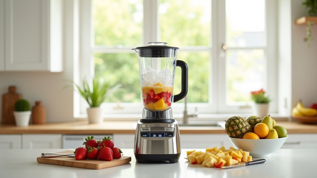 precision smoothie ice crushing