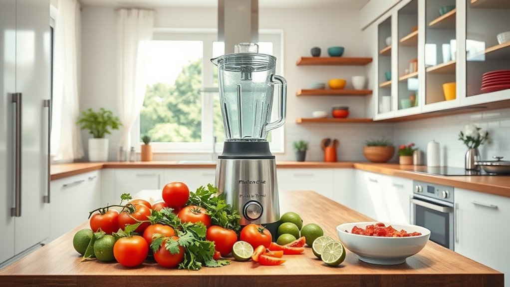 pulse for perfect salsa