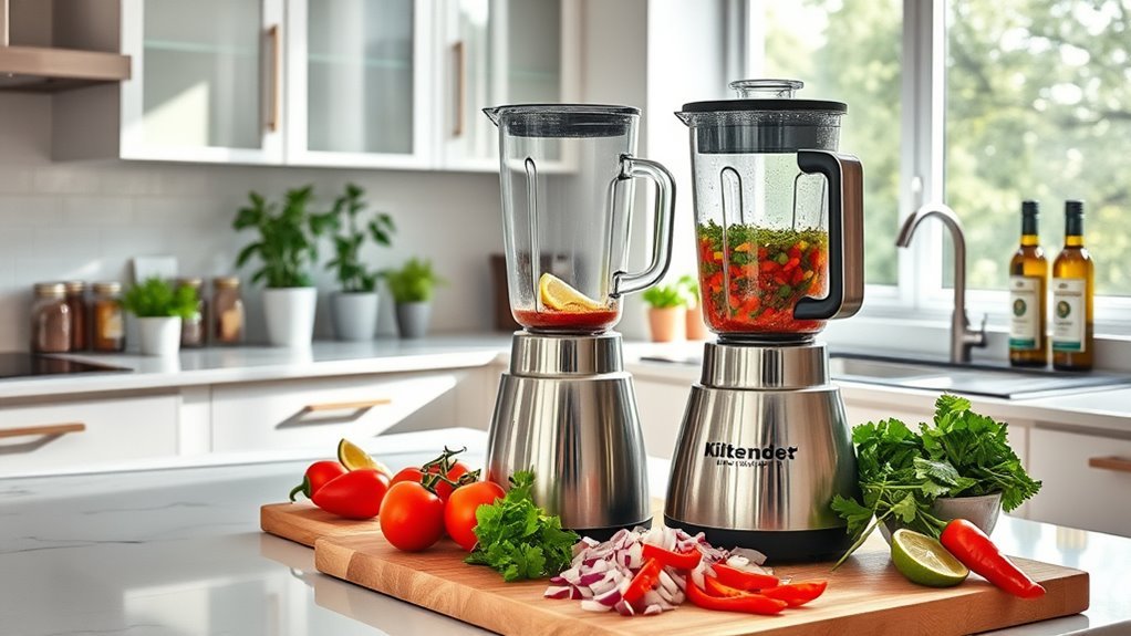 pulsing achieves chunky salsa