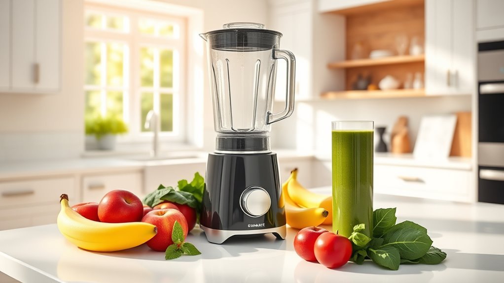 quiet blender design features