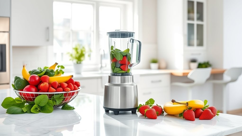 quiet powerful smoothie blending