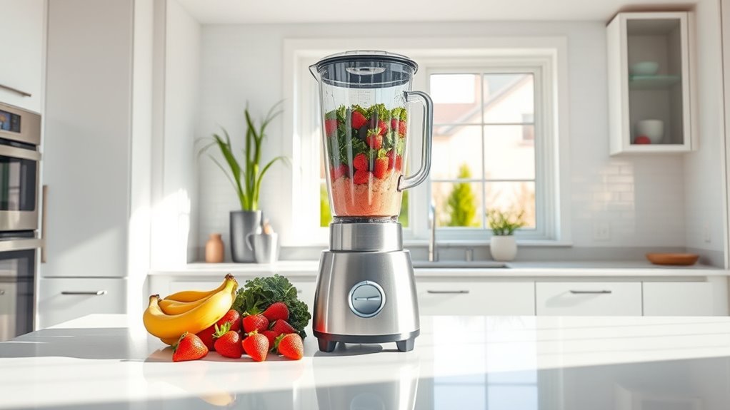 quiet smoothie blending technology