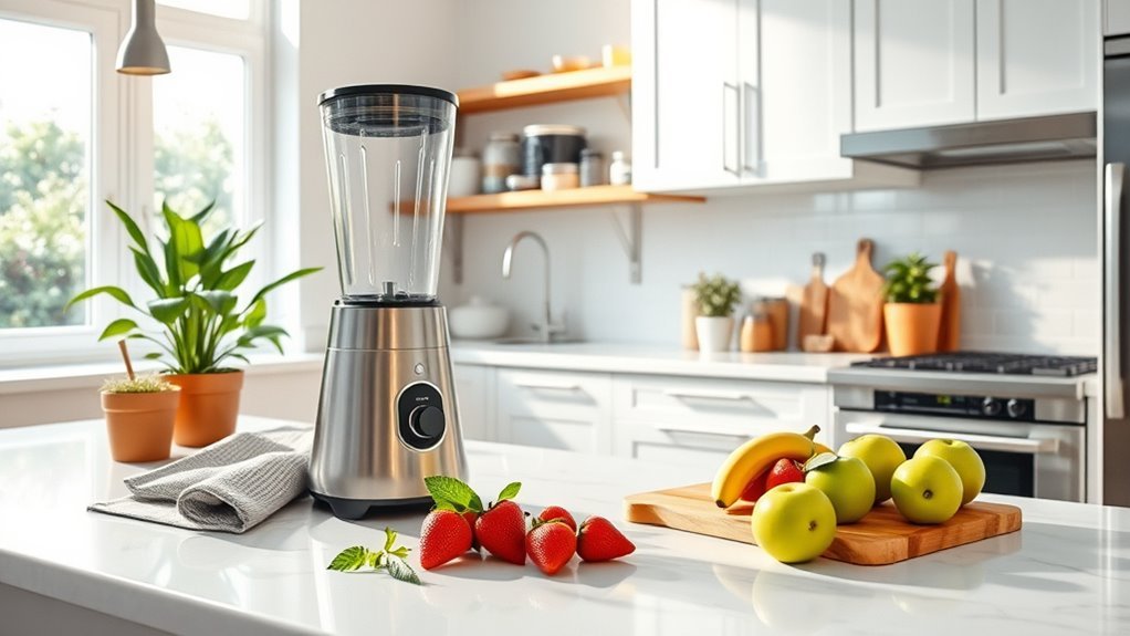 sanitize blender safely and thoroughly