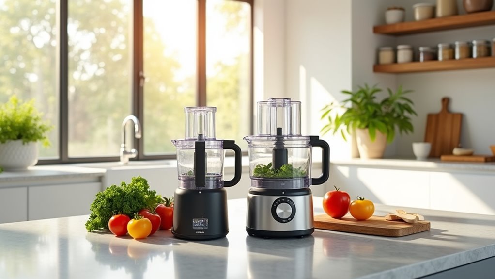 silent vs booming food processors