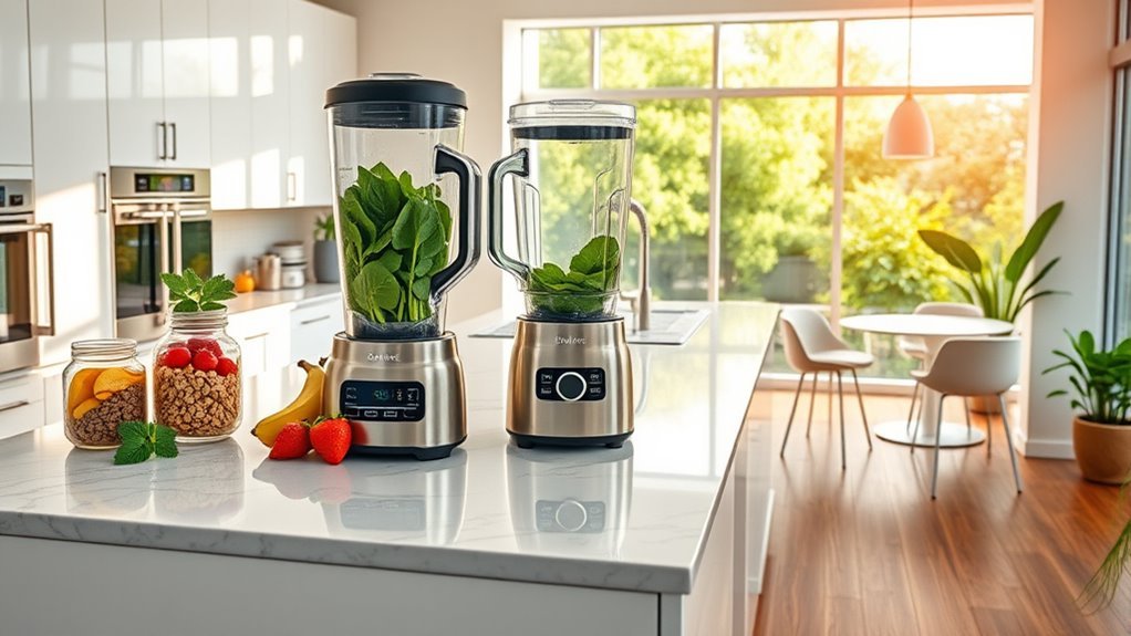 touchscreen blender technology evolution