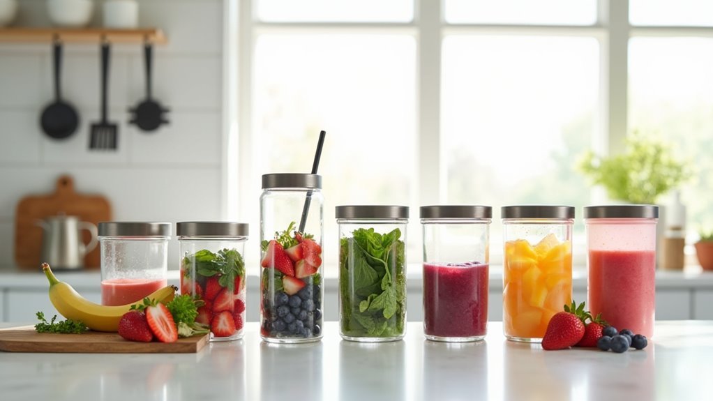 unbreakable blending jar options