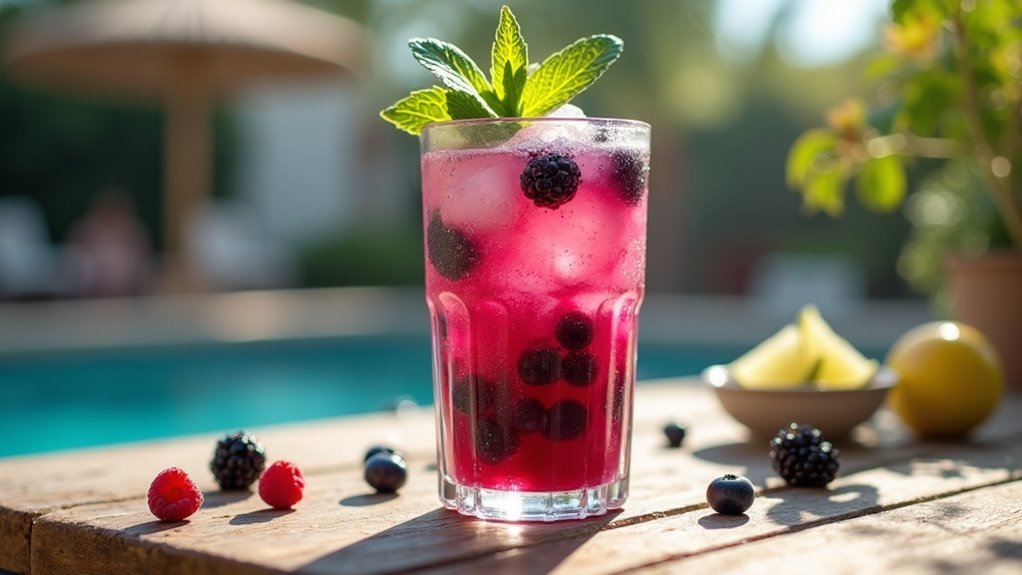 berry mojito delight recipe