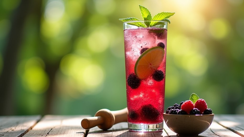 berry mojito step by step guide