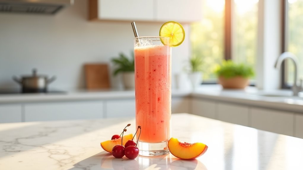 chilled fruit smoothie blend
