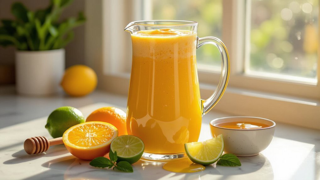citrus smoothie energizing recipe