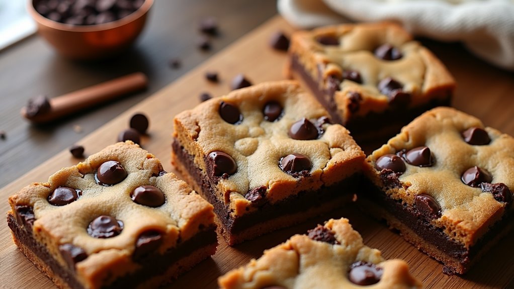 decadent lady finger bars