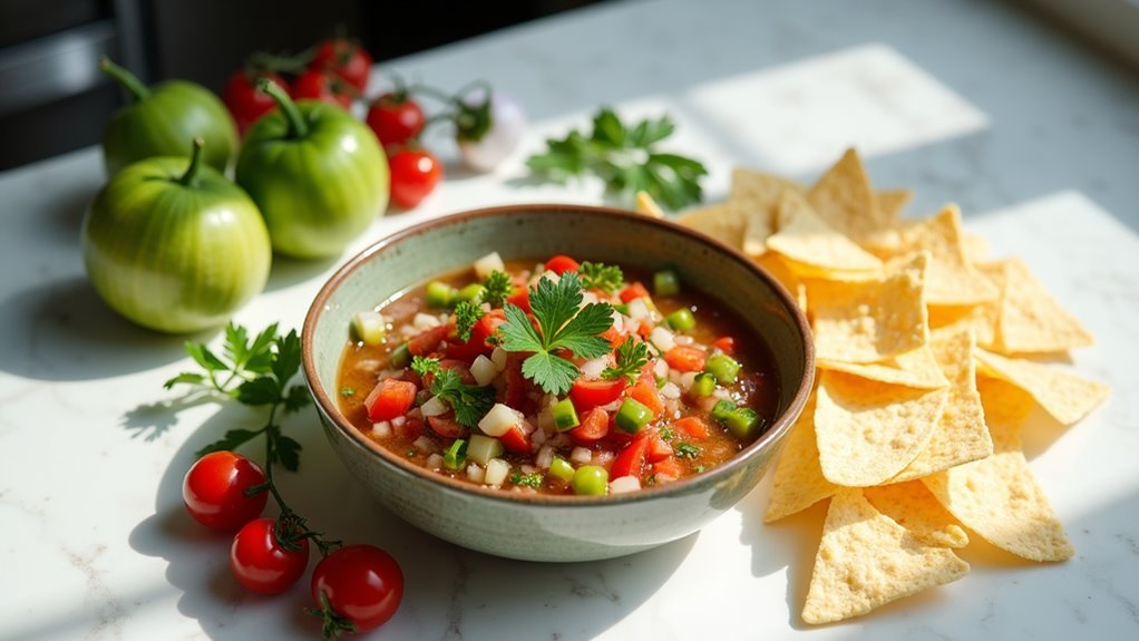 easy tomatillo tomato salsa