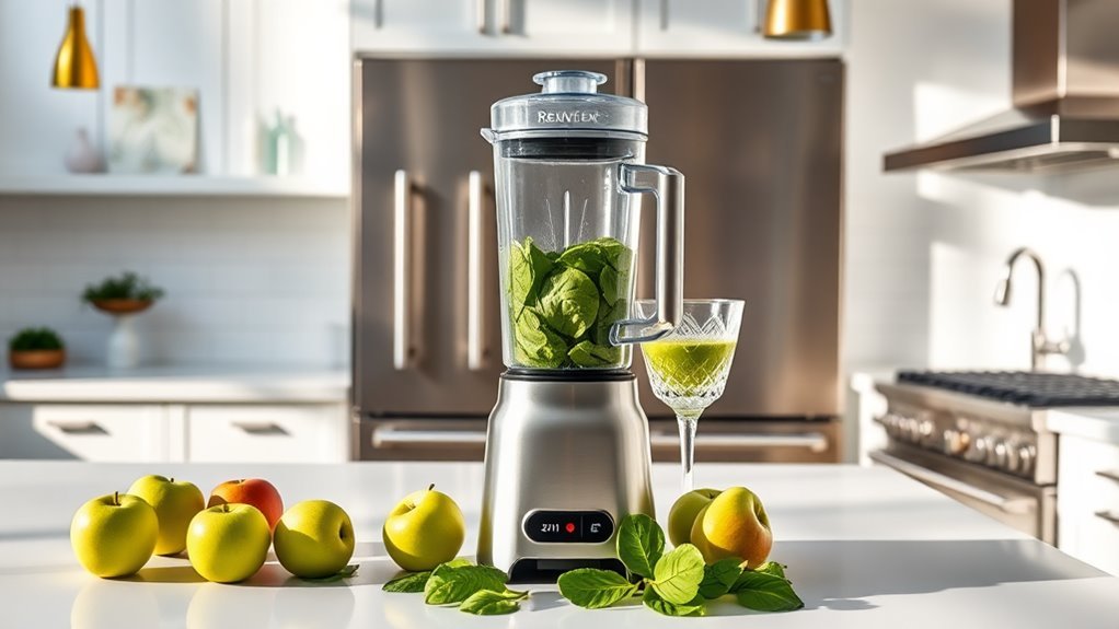 green apple spinach smoothie
