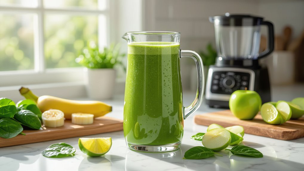 healthy easy green smoothie