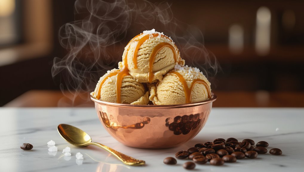 indulgent caramel coffee treat