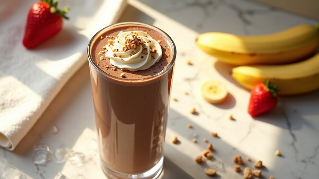 nutella coffee smoothie delight