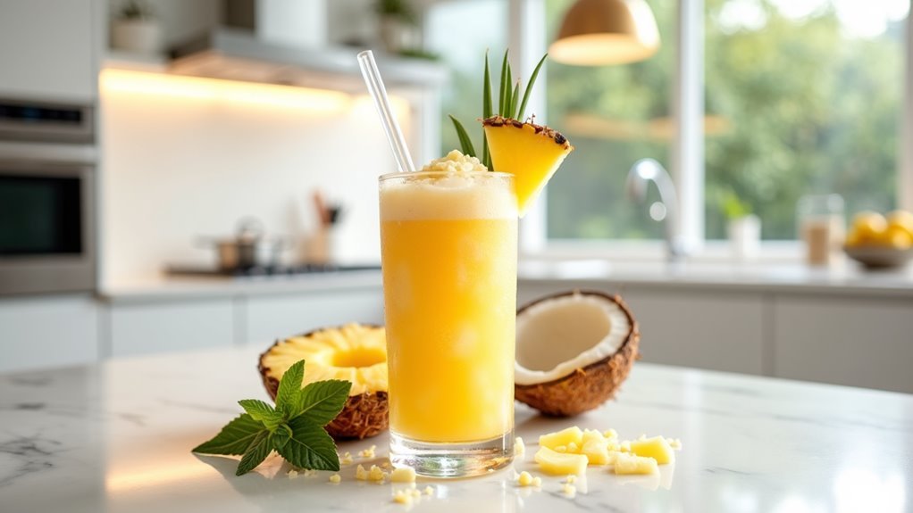 pineapple coconut slush recipe