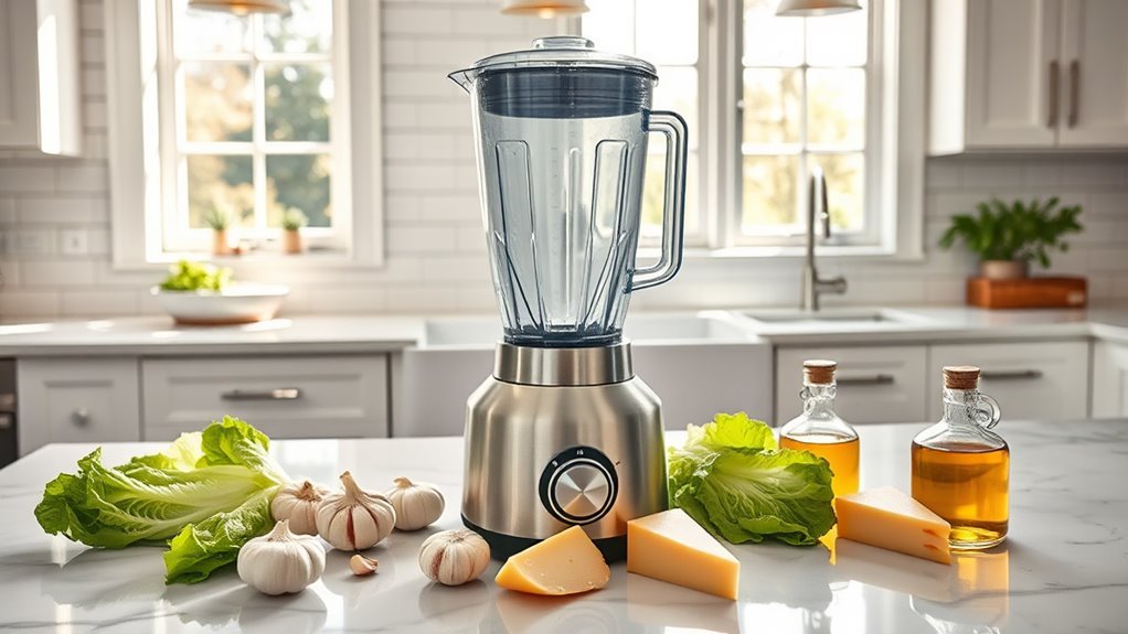 smooth blending for dressing