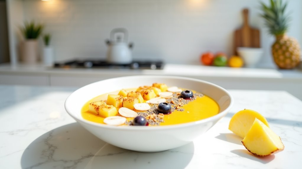 tropical smoothie bowl delight