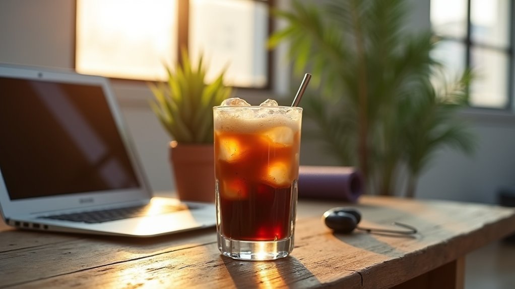 versatile simple vanilla iced coffee