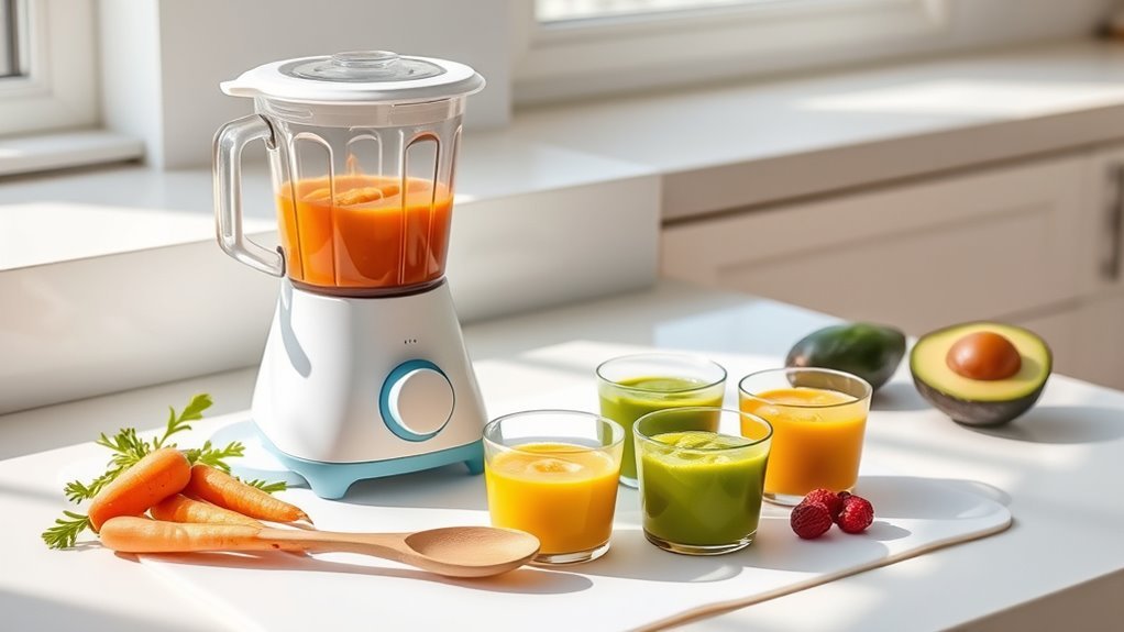 baby blender feature contrasts
