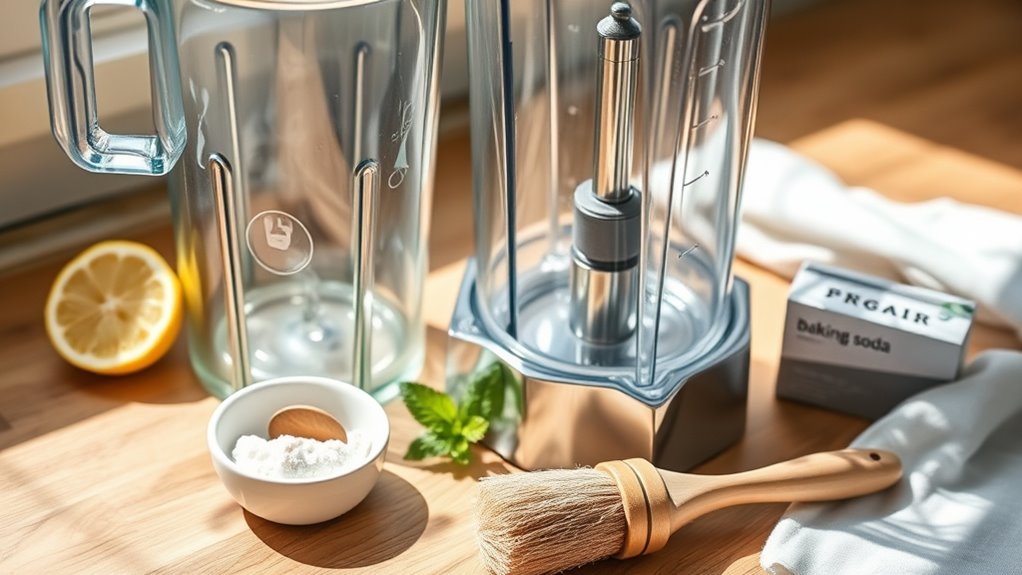 baking soda paste cleaning