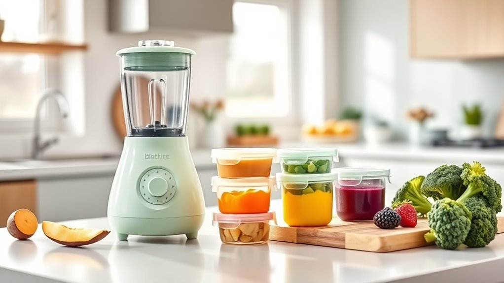 blenders offer integrated storage