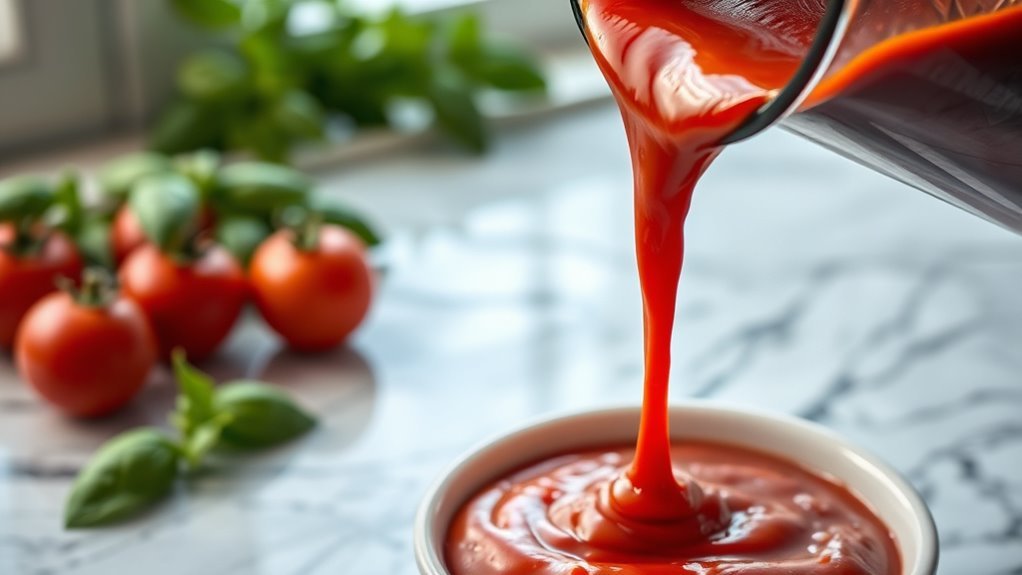 blenders power sauce consistency