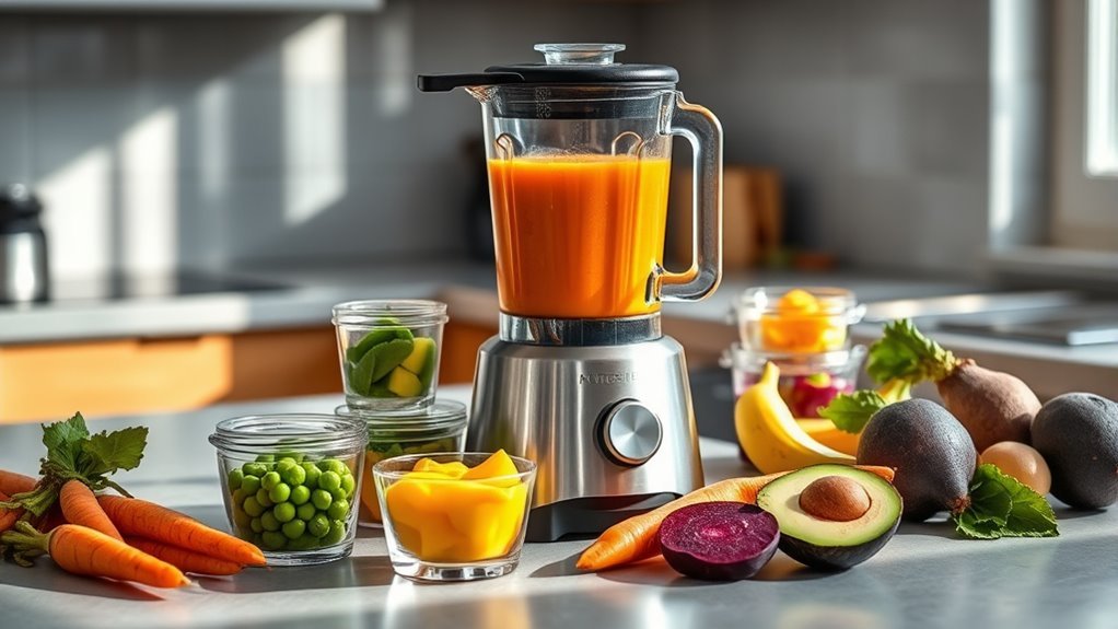 control homemade organic babyfood