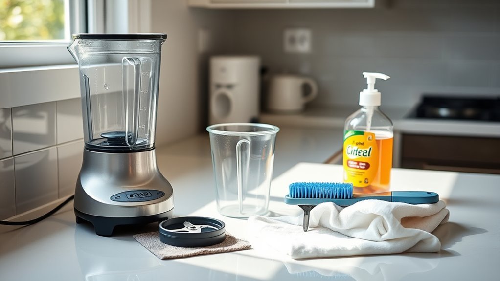 daily blender cleaning routine