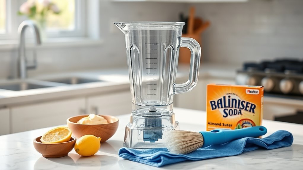 deep cleaning stubborn residue