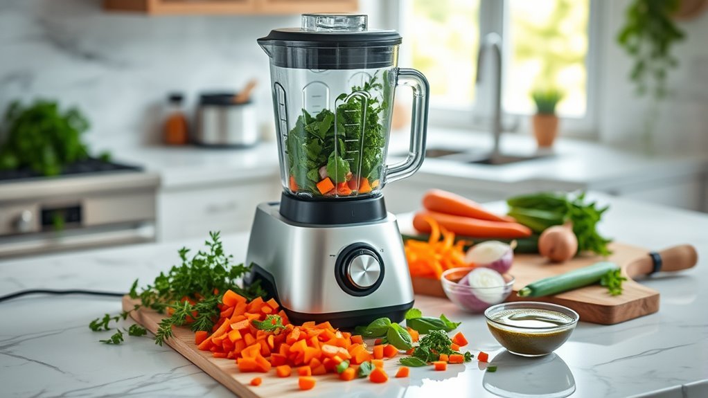 high speed blenders simplify chopping
