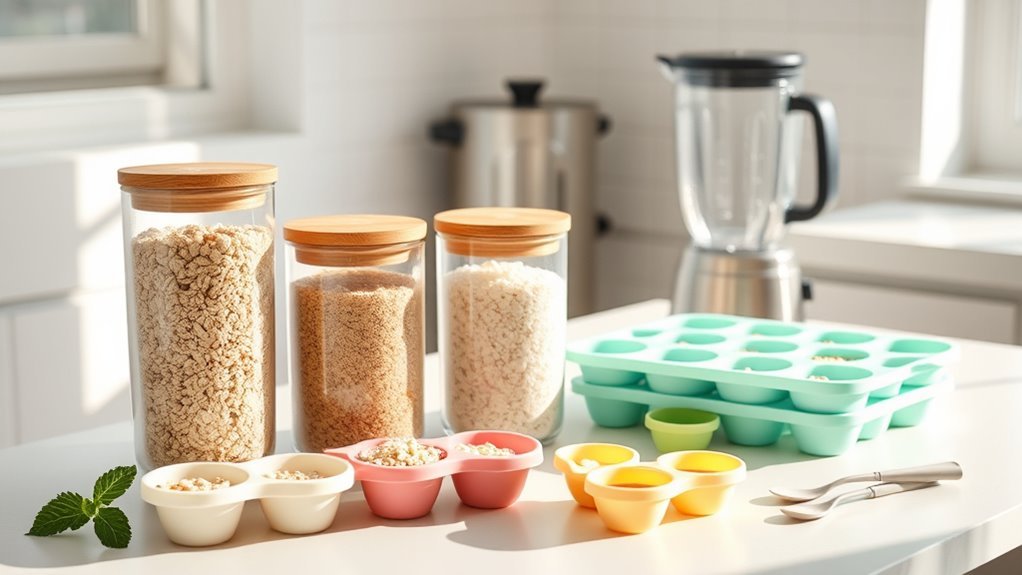 homemade baby food storage