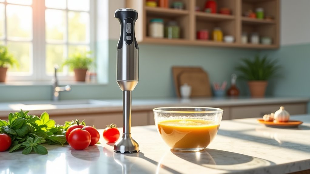 immersion blenders sauce preparation