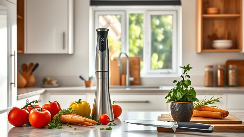 immersion blenders save space