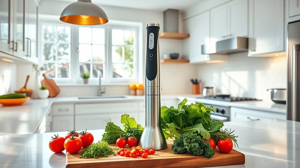 immersion blenders save space