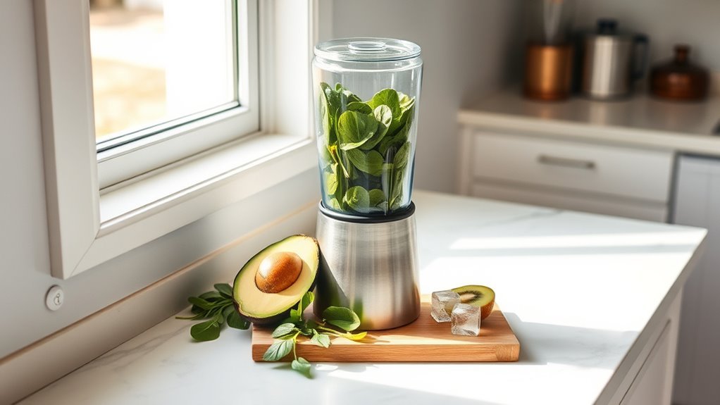 portable space saving blender designs